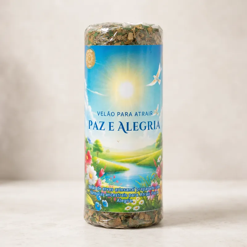 Velão para atrair Paz e Alegria